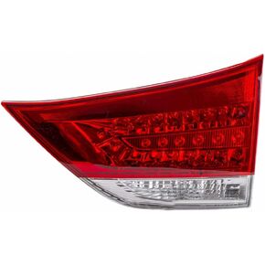 For Toyota Sienna Rear Inner Tail Light 2011 2012 2013 2014 Passenger Side w/Bulbs BASE|LE|XLE|LIMITED CAPA Certified TO2803110 | 81580-08011