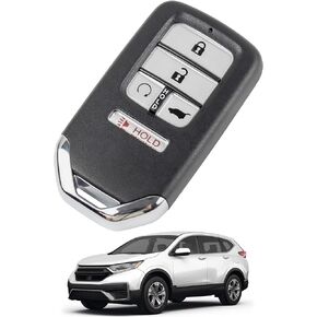 Key Fob Remote Replacement Compatible with 2016 2017 2018 2019 2020 2021 Honda Pilot CR-V Civic KR5V2X (V44) Smart Remote Control Push Start 5 Buttons Replaces 72147-TG7-A11 72147-TLA-A21