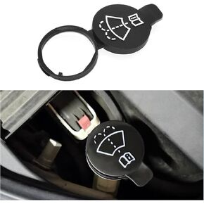 Windshield Washer Fluid Reservoir Cap, Automotive Wiper Washer Fluid Reservoir Tank Bottle Cap Replacement, Car Accessories OEM Number is 12767700, 13227300, 12788573