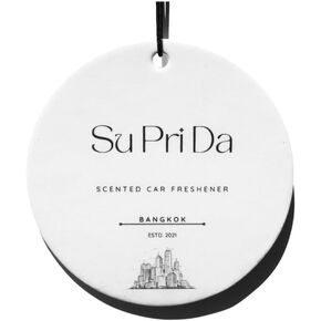 Su Pri Da-Luxurious Organic Car Air Freshener – Eco-Friendly & Long-Lasting Scent Made in Thailand – Feel Nostalgia – 5 Unique Scents for a Memorable Driving Experience- Pack of 1 (Cali Breeze) in Saudi Arabia