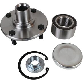 Autoround 518510 Front Wheel Bearing and Hub Assembly Kit Fit for Ford Focus 2000-2011, 4 Lug