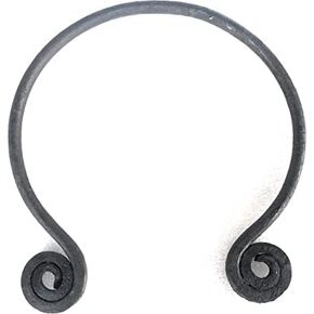 ARTIZANSTORE Viking torc necklace, Celtic spiral torq, Historical reenactment neck ring, norse pagan asatru jewelry Nacklace