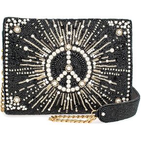 Mary Frances Choose Peace Crossbody Handbag, Multi