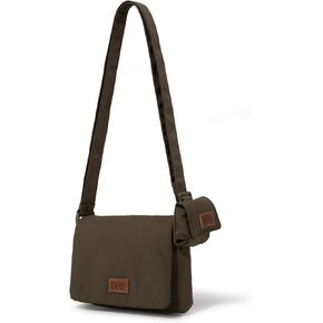 Montana West x Lee Puffer Crossbody Bags for Women Men Mini Lightweight Shoulder Bag Messenger Satchel Bag