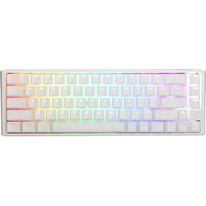 Ducky One 3 SF Pure White 65% Hotswap RGB Mechanical Keyboard (Cherry MX Silver)