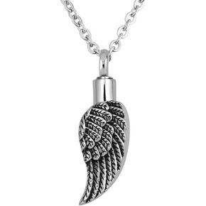 قلادة جرة مجوهرات جنائز الملاك من أجل قلادة تذكارية ساحرة للرماد للجدة والأم والأب in Kuwait