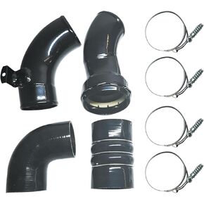 667-300 Cold Side Intercooler Hose Pipe Kit Compatible with Ford F250 F350 F450 F550 6.7L V8 ‎2011 2012 2013 2014 2015 2016