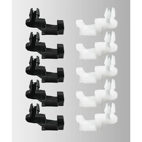 10 PCS Car Door Clips,Car Accessories Door Lock Rod Clip,Automotive Clips,Door Handle Clip,Door Handle Lock Lever Hood Latch Lock Push Clip Kit,Suitable for Pickup Trucks, SUV, Etc