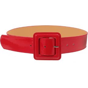 SAFIGLE Adjustable Leather Belt Sleek Fashion Dress Belt Casual Leather Jeans Belt Waist Belt for Men And Women