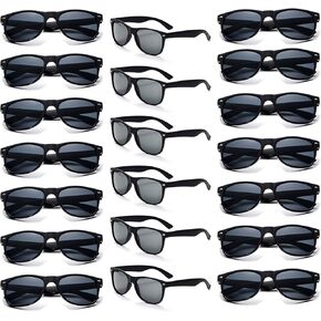 YQVIE 20 Pack Wholesale Sunglasses for Men Women in Bulk 70s Retro Cheap Glasses for Party Supplies