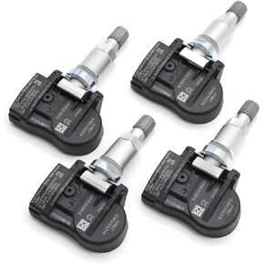 315mhz TPMS Sensor 4H231A159CD Set of 4 Tire Pressure Sensors Replacement for OEM 4H231A159CA C2Z15017 C2C25519 LR010533 4Pcs Tire Pressure Monitoring System Sensors