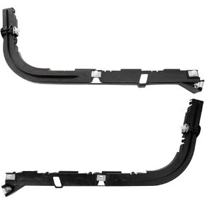 TRQ Rear Bumper Bracket Set Compatible with 08-22 Dodge Challenger