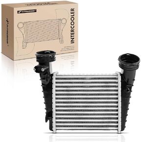A-Premium Turbo Intercooler Compatible with Volkswagen Passat 2001-2005 L4 1.8L Turbocharged, Front Side