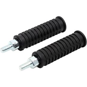 Minho Universal M10 Motorcycle Footpegs Rider Footrest Pegs Set Pedal Bike Bracket Mount Support Toe Shifter Pegs 10MM