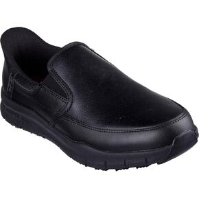 Skechers Men's Nampa Broxtin Hands Free Slip-ins Sr Food Service Shoe