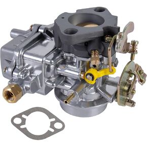 Carburetor 1 Barrel with Gasket Compatible for Ford 1957 1960 1962 144 170 200 223 6Cyl 4Cyl engines Replace for Holley 1904 1908 1909 1920 Manual Choke