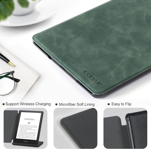 حافظة CoBak لجهاز Kindle Paperwhite - غطاء جلد PU جديد تمامًا مع ميزة التنبيه التلقائي للنوم لجهاز Kindle Paperwhite Signature Edition وKindle Paperwhite الجيل الحادي عشر 2021 in Saudi Arabia