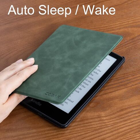حافظة CoBak لجهاز Kindle Paperwhite - غطاء جلد PU جديد تمامًا مع ميزة التنبيه التلقائي للنوم لجهاز Kindle Paperwhite Signature Edition وKindle Paperwhite الجيل الحادي عشر 2021 in Saudi Arabia