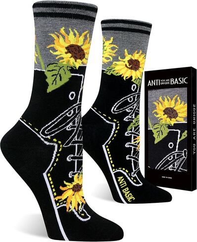 ANTI BASIC Novelty Socks Gift for Women(fits Women shoe size 6-12) in Saudi Arabia