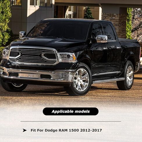 عجلة قيادة من ألياف الكربون الحقيقية مع خياطة على شكل حرف D من جلد نابا المثقوب عجلة قيادة مسطحة من الأسفل لسيارة دودج رام 1500 2012-2017 بدون فتحات مجداف in Kuwait