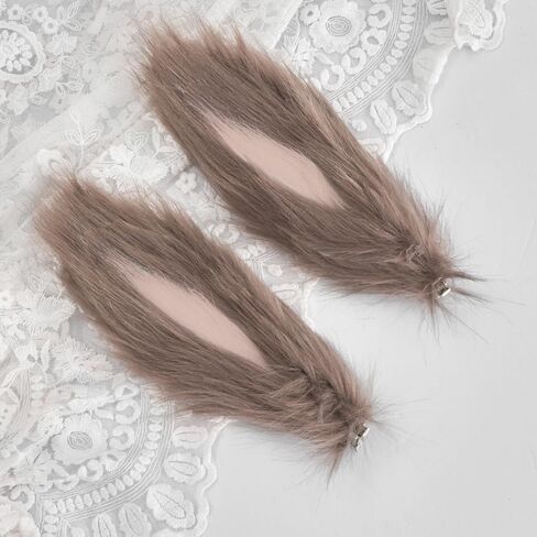 Cute Rabbit Ears Headband Long Furry Dog Ears Animal Cosplay Headband in Saudi Arabia