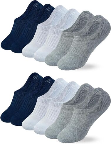 RATIVE Cushion No Show Socks Invisible Cotton Low Cut Socks for Men Women in Saudi Arabia