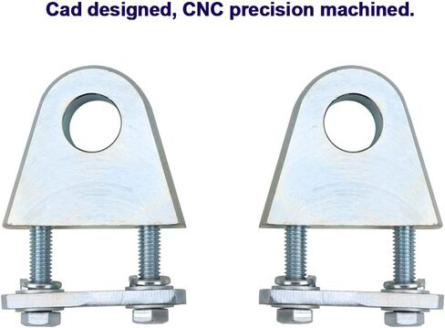 Mountainpeak Clevis يتصاعد اللحام/الترباس على القيد 3/4 بوصة تكبل على شكل حرف D مع لوحة داعمة لمصد الشاحنة، دلو الجرار، مركبات الطرق الوعرة in Kuwait