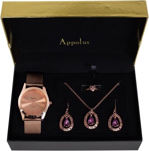 Christmas Gifts For Women Mom Wife Girlfriend Necklace Earrings Set Gift For Birthday Anniversary Graduation Wedding in Saudi Arabia
