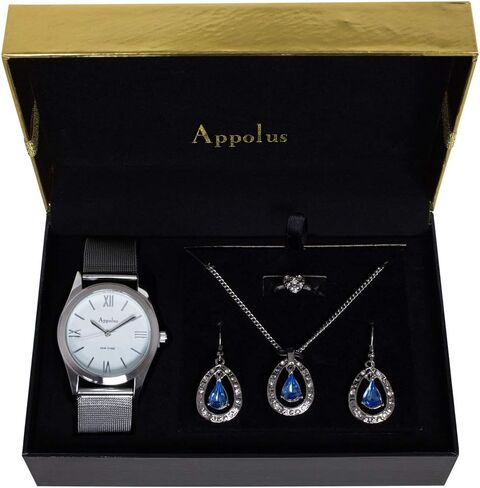 Christmas Gifts For Women Mom Wife Girlfriend Necklace Earrings Set Gift For Birthday Anniversary Graduation Wedding in Saudi Arabia