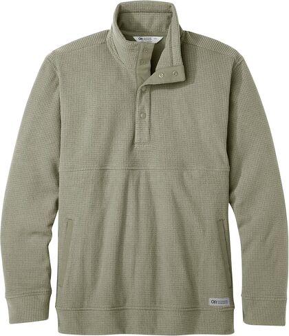 Outdoor Research Men’s Trail Mix Snap Pullover – Comfortable Mid-Layer Sweater in Saudi Arabia