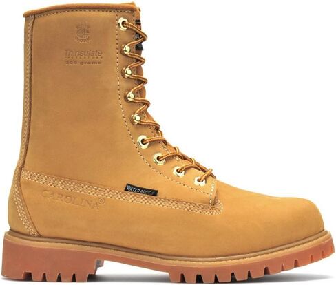 Carolina Men's CA7145 Journeyman 8Soft Toe Insulated Waterproof Work Boot Yellow 8.5 EE in Saudi Arabia
