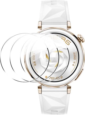 [3 عبوات] واقي شاشة لساعة هواوي GT 5/GT 5 Pro مقاس 46 مم، طبقة من الزجاج المقوى، 9H، مقاوم للخدش، مضاد لبصمات الأصابع، سهل التركيب in Saudi Arabia