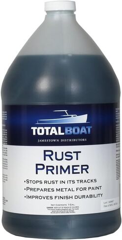 TotalBoat Rust Primer Converter (GALLON) | Metal Treatment Stops Rust For Professional Repairs in Kuwait