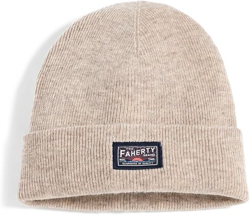 Faherty Men's Core Logo Beanie in Saudi Arabia