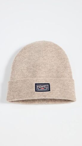 Faherty Men's Core Logo Beanie in Saudi Arabia