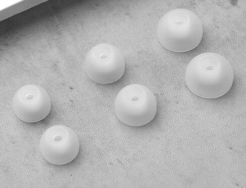 6 أزواج من رؤوس الأذن السيليكون لسماعات Samsung Galaxy Buds 2، 3 أحجام بديلة من أطراف الأذن المضادة للانزلاق مع واقي من الغبار لسماعات Galaxy Buds2، زعانف أذن مرنة SM-R177 في علبة الشحن - أسود in Saudi Arabia