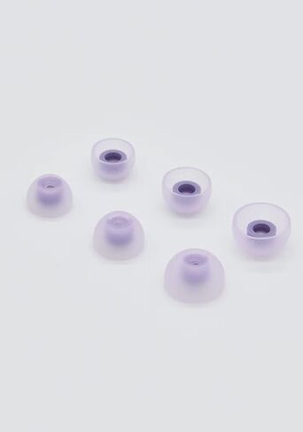 6 أزواج من رؤوس الأذن السيليكون لسماعات Samsung Galaxy Buds 2، 3 أحجام بديلة من أطراف الأذن المضادة للانزلاق مع واقي من الغبار لسماعات Galaxy Buds2، زعانف أذن مرنة SM-R177 في علبة الشحن - أسود in Saudi Arabia