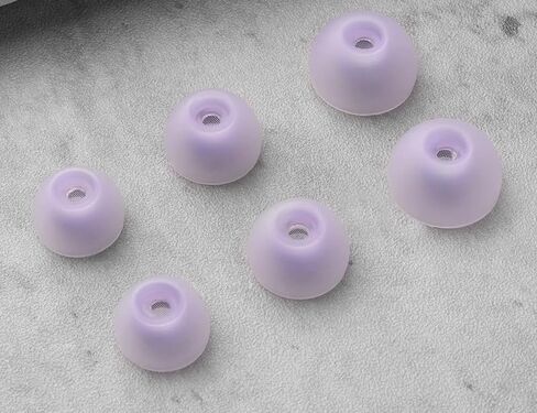 6 أزواج من رؤوس الأذن السيليكون لسماعات Samsung Galaxy Buds 2، 3 أحجام بديلة من أطراف الأذن المضادة للانزلاق مع واقي من الغبار لسماعات Galaxy Buds2، زعانف أذن مرنة SM-R177 في علبة الشحن - أسود in Saudi Arabia