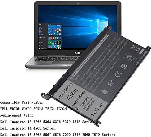 يتوهم شراء بطارية كمبيوتر محمول جديدة B21N1329 لـ Asus X403 X403M X403MA X503M X502CA X453 X453M X453MA X553 X553M X553MA - 7.6V 30Wh in Kuwait