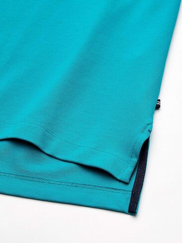 Nautica Men's Big & Tall Short Sleeve Stretch Solid Deck Polo Shirt in Kuwait