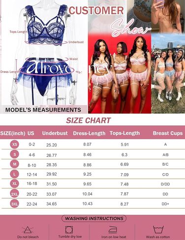 Women's Sexy Eyelash Fishnet Lingerie Set Babydoll Wireless Bra and Panty Sets with Garter Belt 5 pieces Pink L in Saudi Arabia