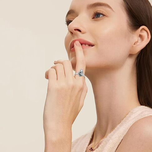 Sunflower Ring 925 Sterling Silver Moonstone Adjustable Ring Boho Ring Jewelry Gifts for Women Girlfriend in Kuwait