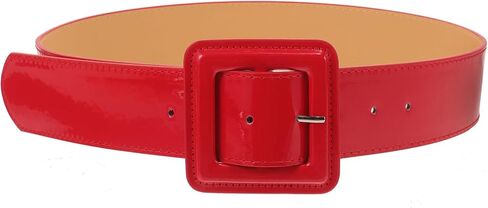 SAFIGLE Adjustable Leather Belt Sleek Fashion Dress Belt Casual Leather Jeans Belt Waist Belt for Men And Women in Saudi Arabia