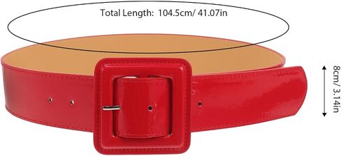 SAFIGLE Adjustable Leather Belt Sleek Fashion Dress Belt Casual Leather Jeans Belt Waist Belt for Men And Women in Saudi Arabia