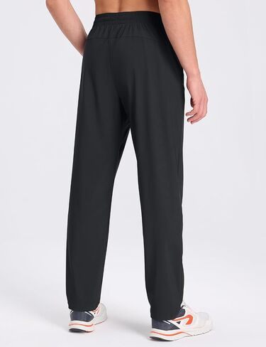 BALEAF Men's Workout Pants Lightweight Running Athletic Joggers with Zipper Pockets Tapered Quick Dry Sweatpants UPF50+ in Saudi Arabia