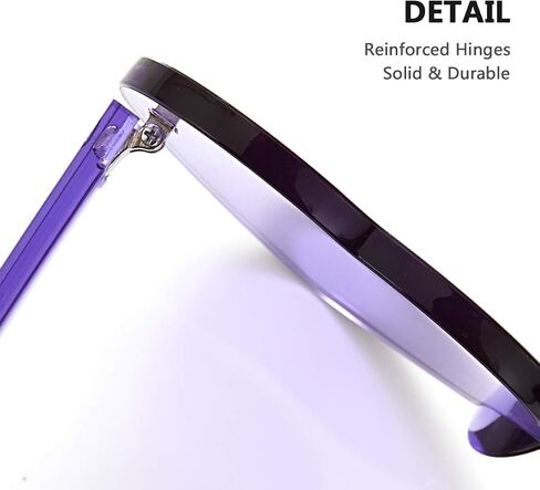 OLIN Heart Thick Oversized Rimless Sunglasses One Piece Eyewear Colored Sunglasses for Women in Saudi Arabia