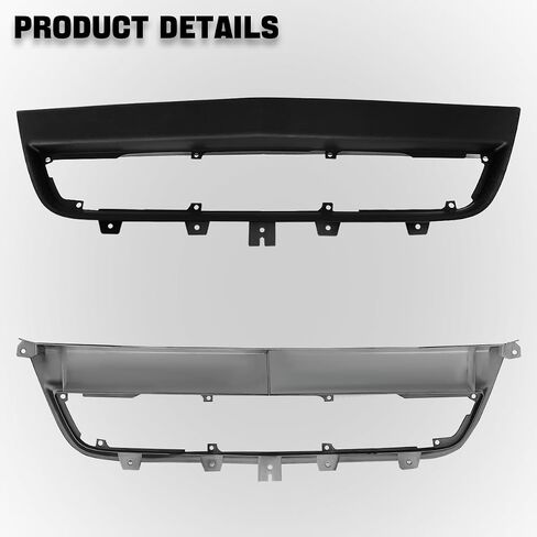 Bumper exterior frame compatible with 2018+ International LT625(Black) in Kuwait