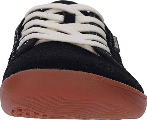 WHITIN Men's Wide Genuine Leather Barefoot Shoes | Minimalist Fashion Sneakers | Zero Drop Sole in Kuwait