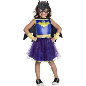 Rubies Girl's DC Comics Deluxe Batgirl Costume, Medium, Multicolor