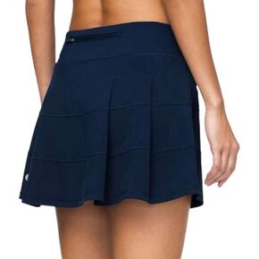 تنورة Lululemon Athletica Pace Rival MR (طويلة، كحلي حقيقي، مقاس 0) in Kuwait